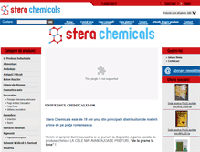 Tablet Screenshot of chimicaleonline.ro